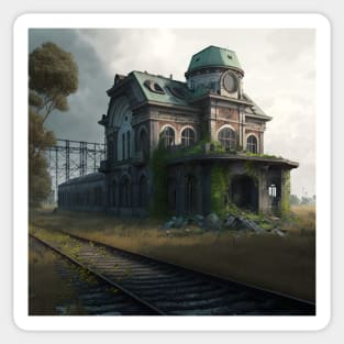 Chernarus : old train station 3 Sticker